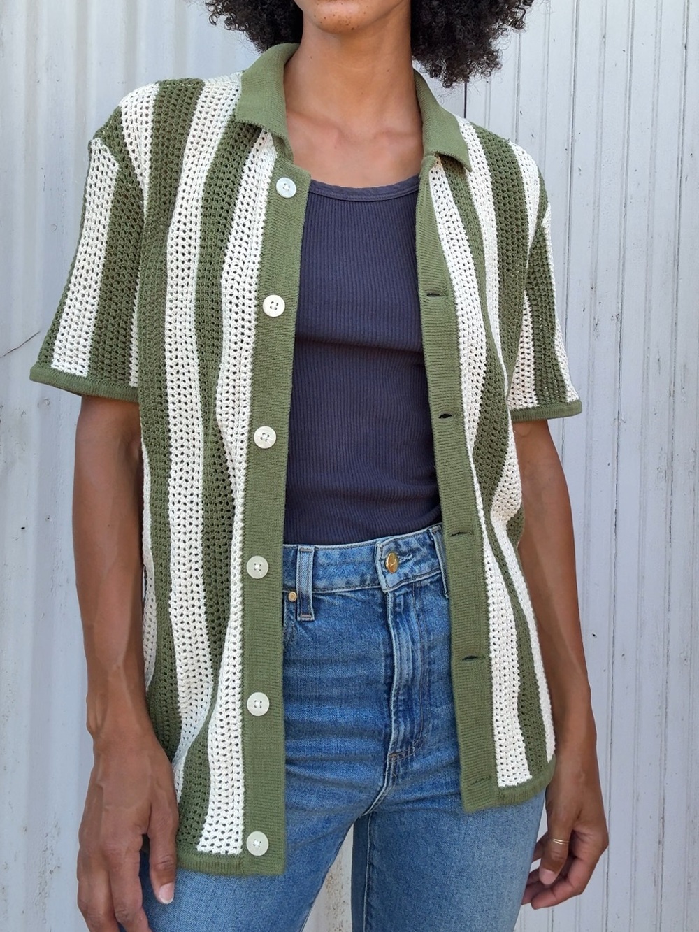 DANDY DEL MAR
MENS SMALL
cotton knit button up